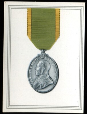 Tabakkarte, UTC, MEDAILLEN EHRENZEICHEN BRITISH COMMONWEALTH, 1941, Effizienz, #43