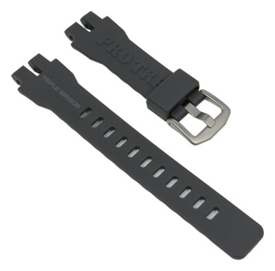 Casio Pro-Trek Ersatzband Resin grau PRG-300 PRW-3000 10446375