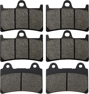 Front and Rear Brake Pads for YAMAHA Roadstar 1700 XV1700 2004-2009
