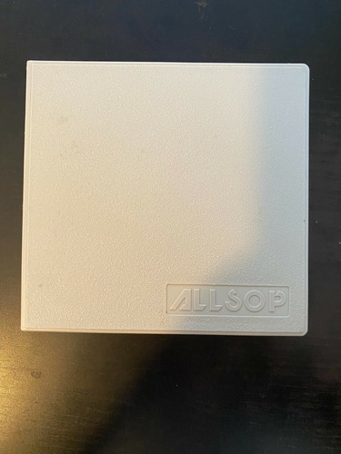 Vintage Computer Disk Container Storage Box Holder Media Case Allsop 3.5" - Picture 3 of 3