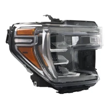 For 2019-2021 GMC Sierra 1500 LED Headlights (w/Halogen Turn Signal) Right Side