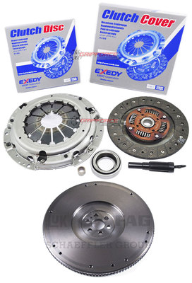 EXEDY CLUTCH KIT+FX FLYWHEEL for 1991-1998 NISSAN 240SX 2.4 2.4L DOHC KA24DE