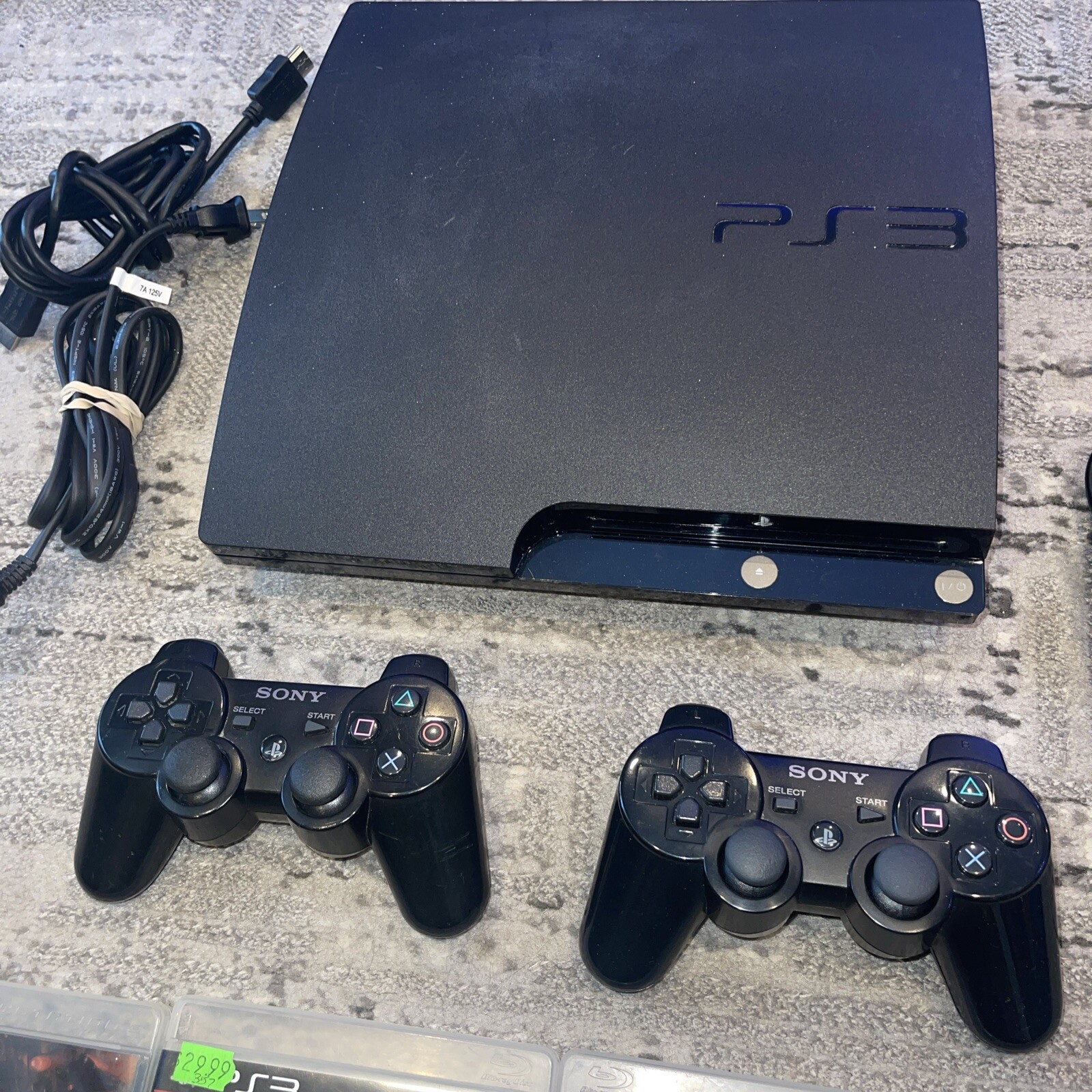Sony PlayStation 3 System CECH2001A 120GB With Games ! eBay