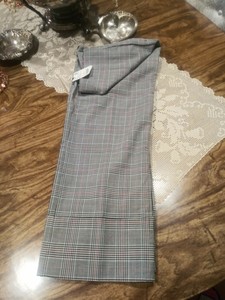zara checkered pants