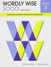 Wordly Wise 3000 : Systematic Academic Vocabulary Development, Book 3 - GOOD