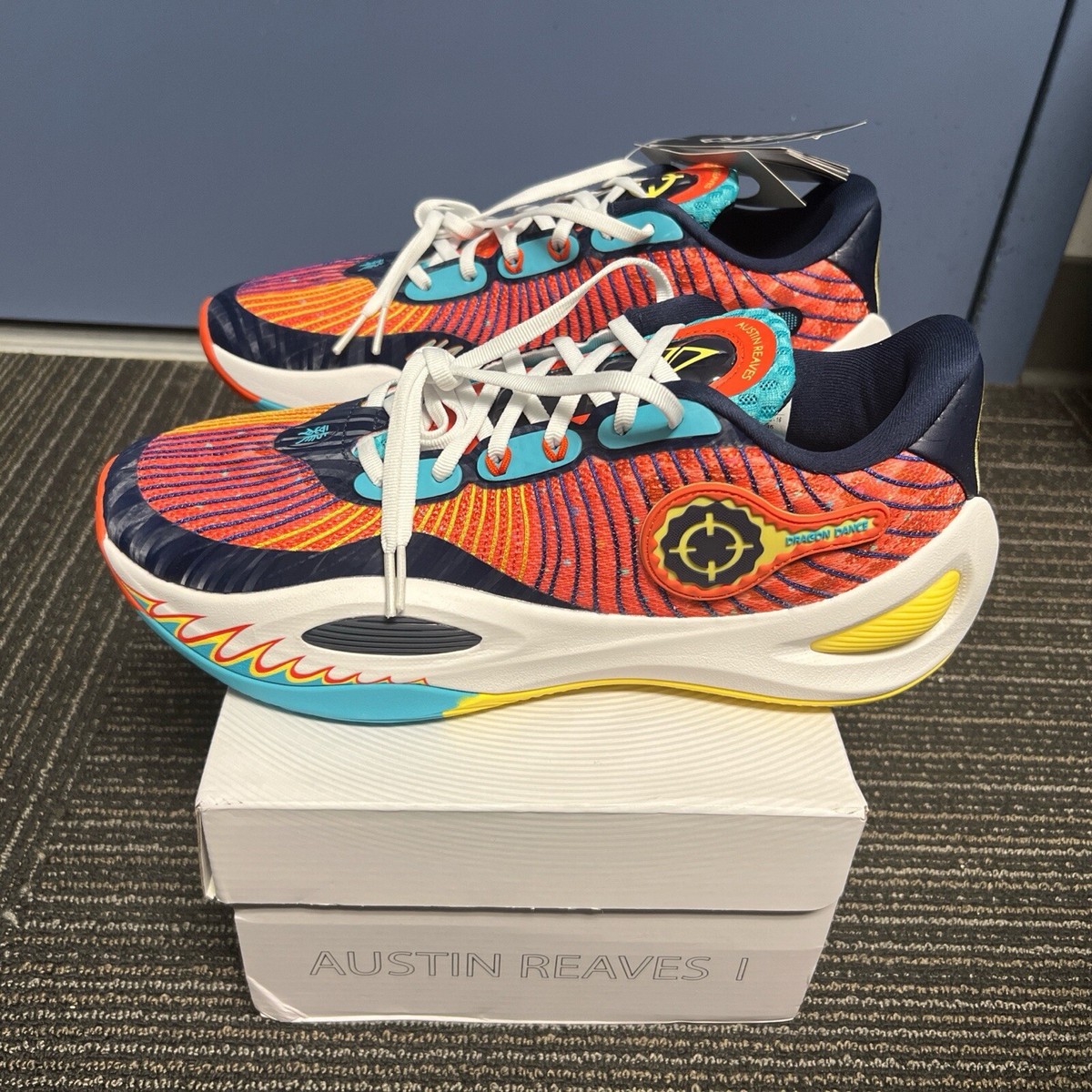Austin Reaves一代レイカーズカラー　　バスシューズ　US9.5 Austin Reaves一代レイカーズカラー バスシューズ US9.5 - メルカリ