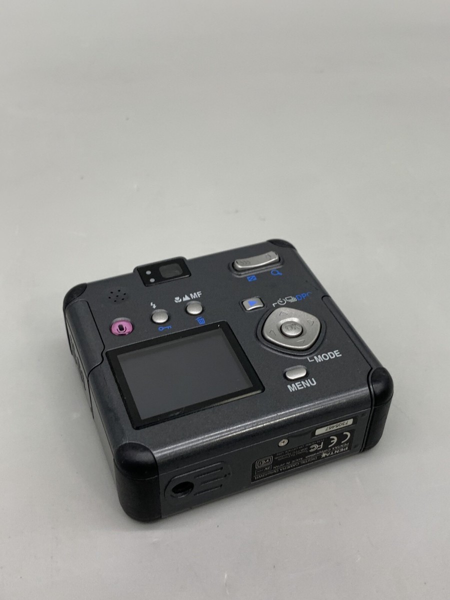 Pentax Optio 43WR Digital Camera 4.0 Megapixels No Battery