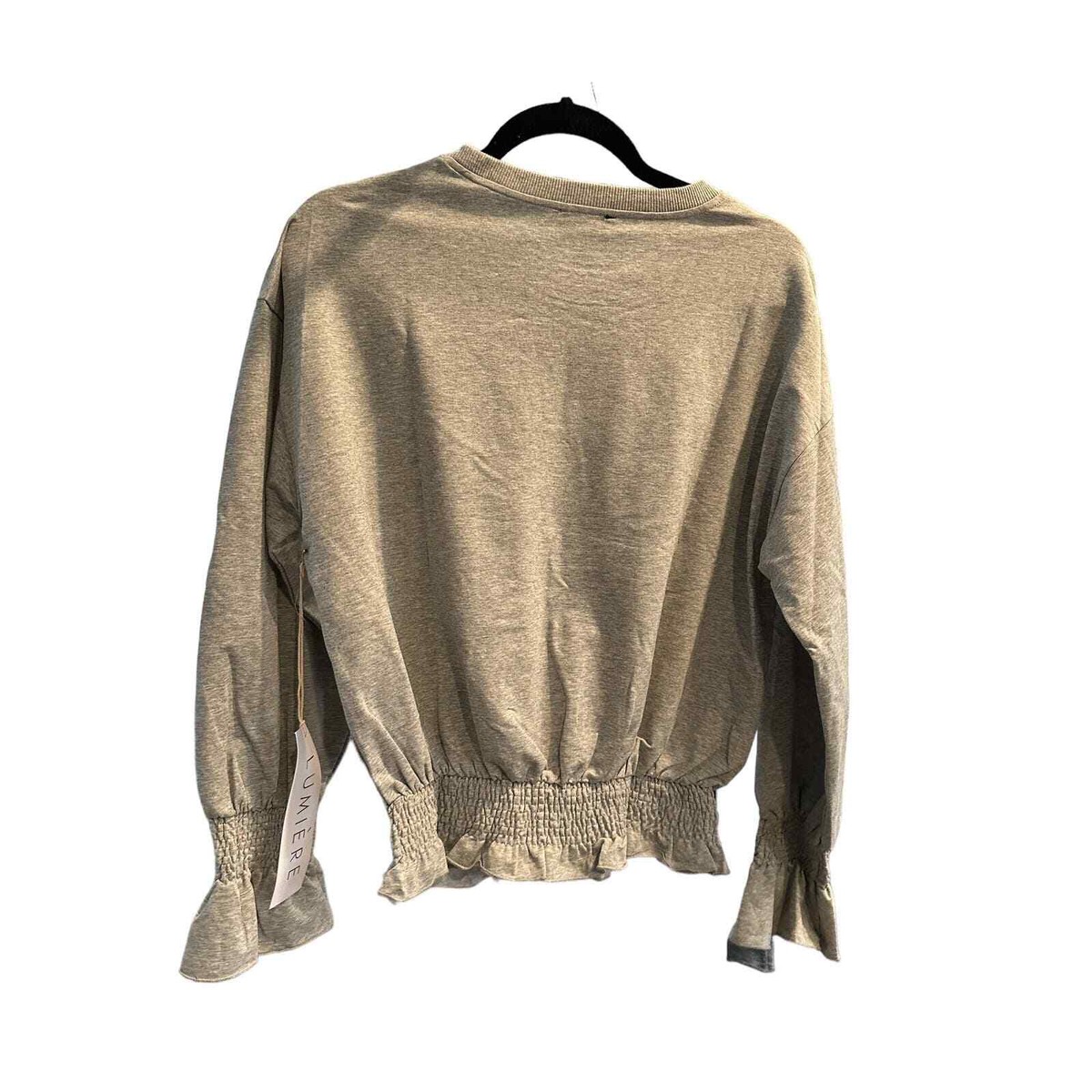 Lumiere top with flower detail size Small Light Jersey Material B3