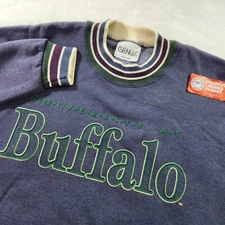 VTG Genus University of Buffalo crewneck NCAA sz Large New