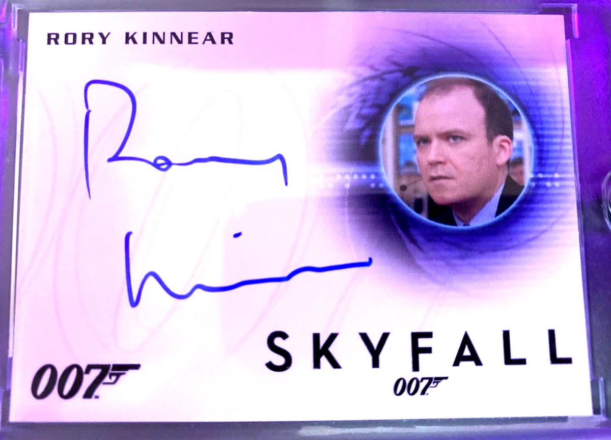 JAMES BOND 007 - RORY KINNEAR AUTO - TANNER - SKYFALL | eBay