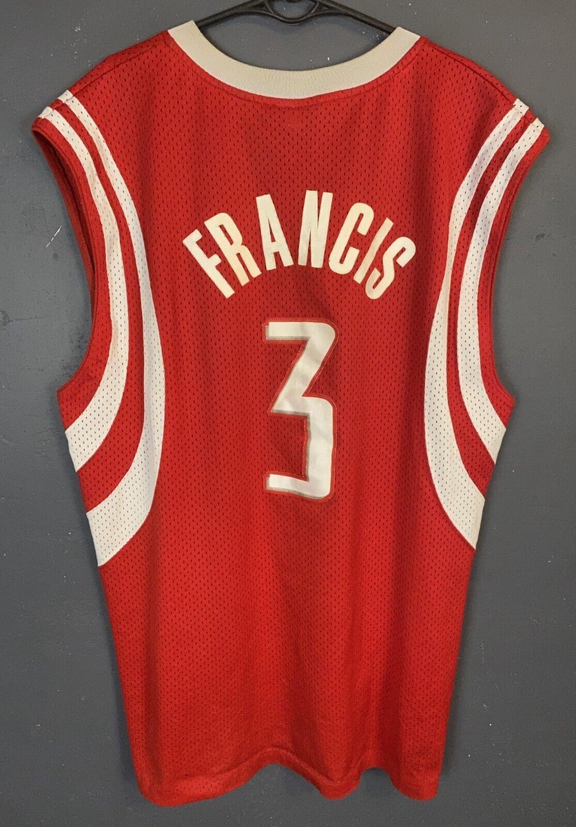 Champion Rockets Francis #3 ジャージ Lサイズ MENS VINTAGE NBA STEVE FRANCIS #3 HOUSTON ROCKETS BASKETBALL SHIRT