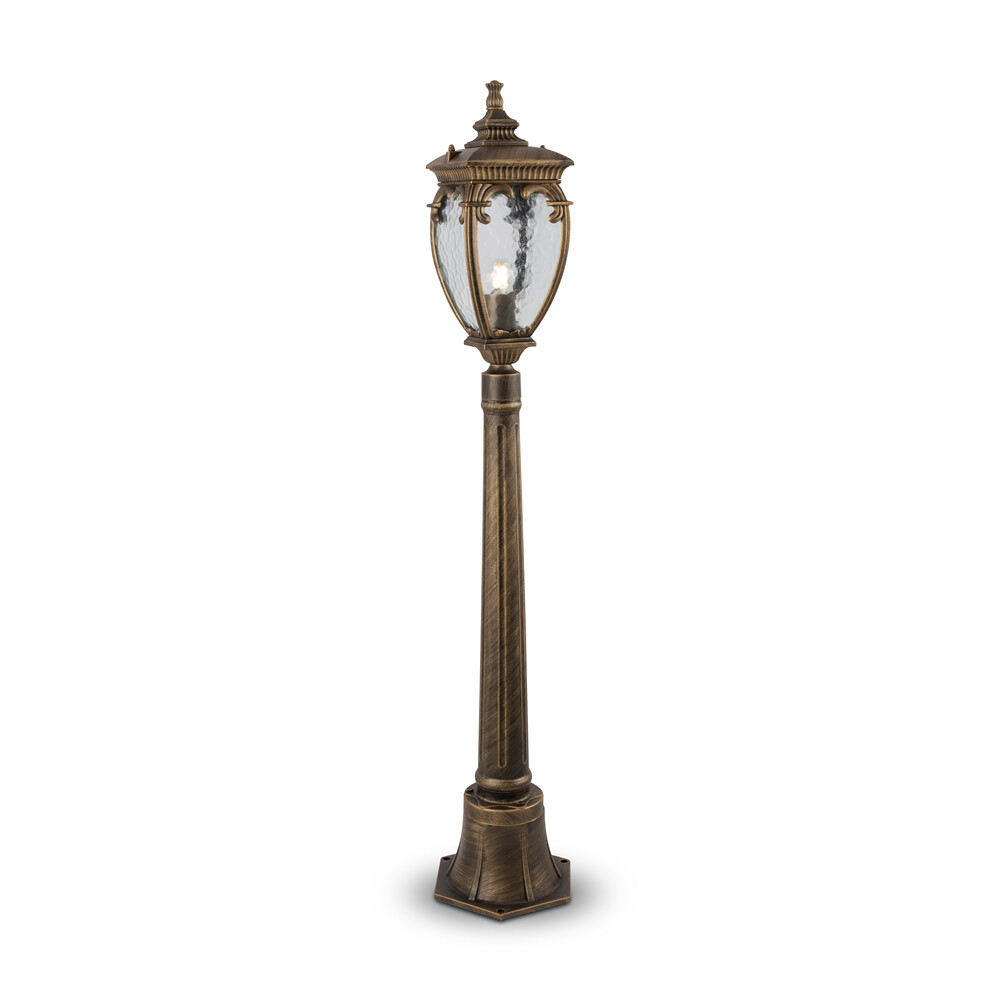 Maytoni Fleur Lampada da Terra Esterno Alluminio Oro Nero | Shop Online