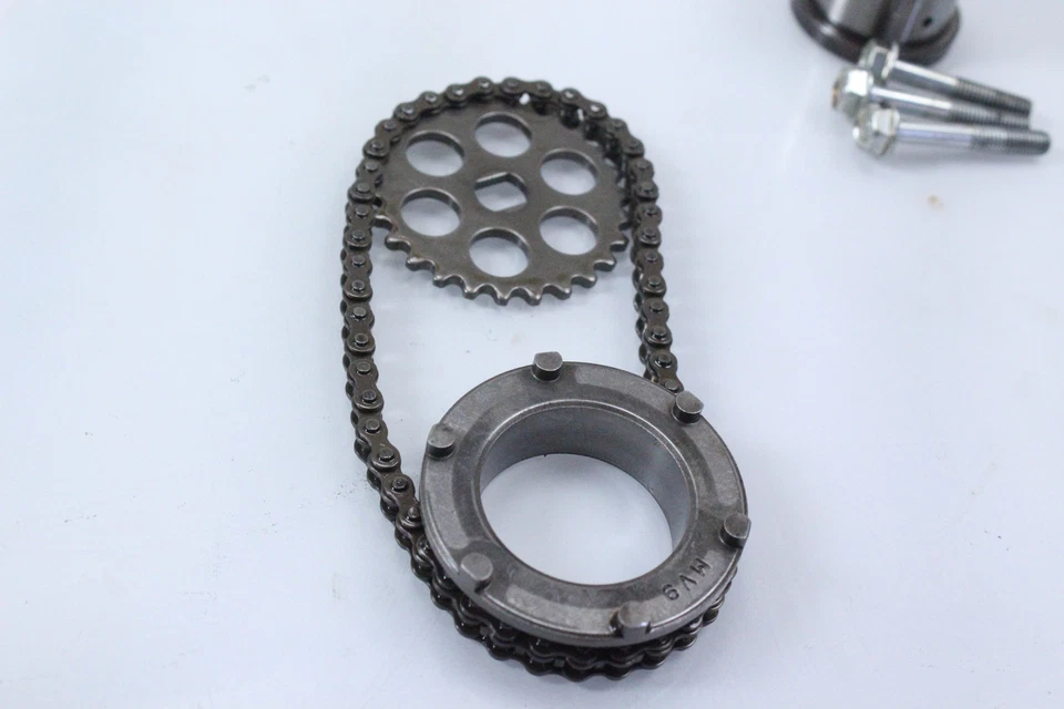 01-06 HONDA CBR600 F4I OEM BOMBA DE ACEITE DE ENGRANAJES ENGRANAJES Y CADENA Foto 4 de 4