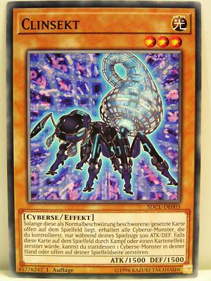 Yu-Gi-Oh - 1x #003 Clinsekt - SDCL - Structure Deck Cyberse Link