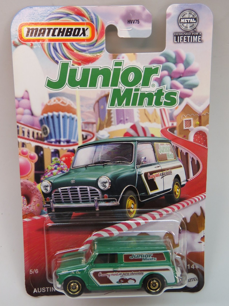 TOY Collectible Car: 2023 Mattel MATCHBOX Austin Mini Van JUNIOR