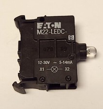 Eaton M22 Ledc230 B 85-264 Volt Blue Led Pilot Light Lamp Control Module Eaton M22 Ledc230 B 85-264 Volt Blue Led Pilot Light Lamp Control Module