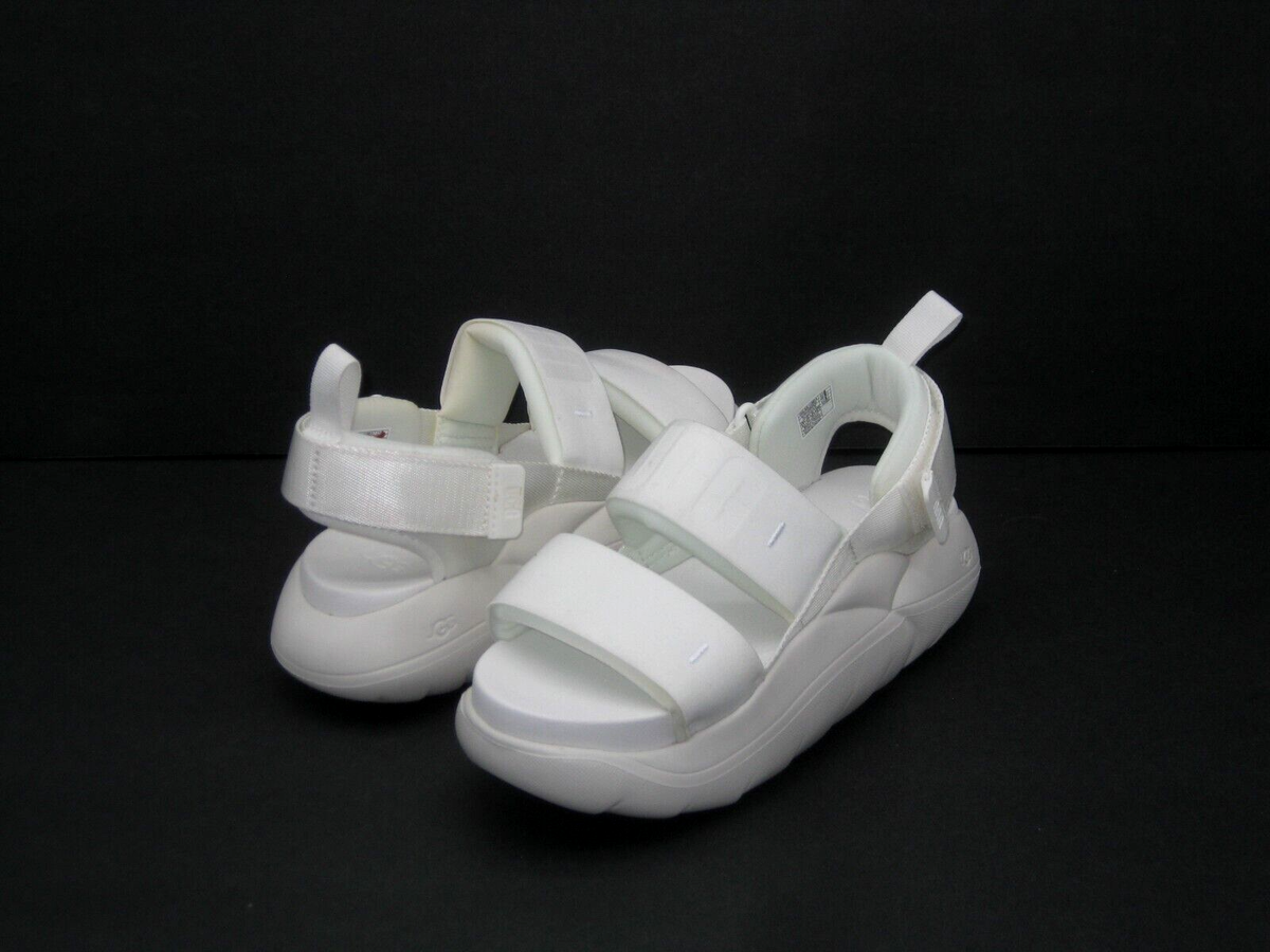 UGG LA CLOUD SPORT WOMEN SANDAL WHITE US 8.5 /UK 6.5 /EU 39.5 | eBay