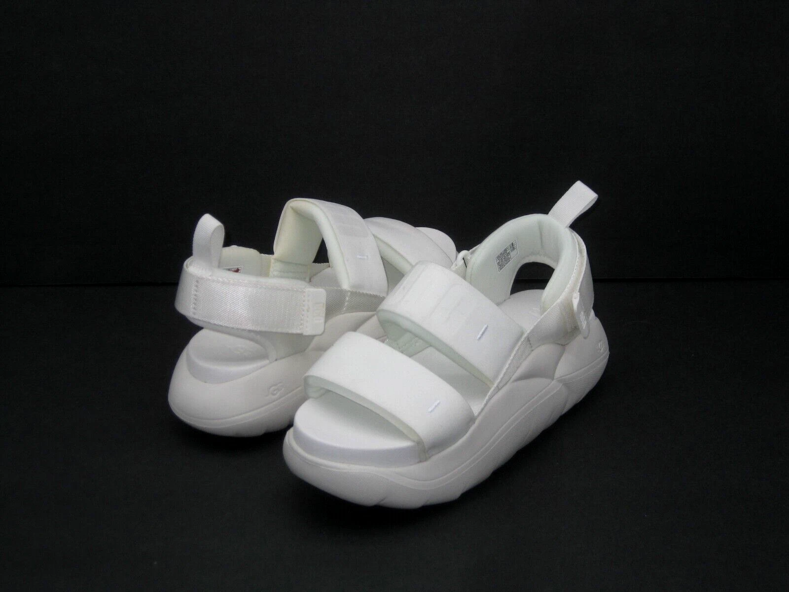 SANDALO DONNA UGG LA CLOUD SPORT BIANCO US 9.5 UK 7.5 EU 40.5