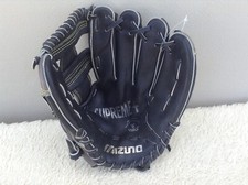 Baseball Glove Mizuno Left-Handed 11" Black/Gry 100 USA Leather All-Position