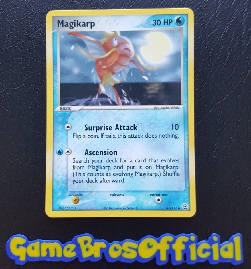 Magikarp - 67/112 - EX Fire Red Leaf Green [RARITY ERROR] Pokemon TCG - NM-MT