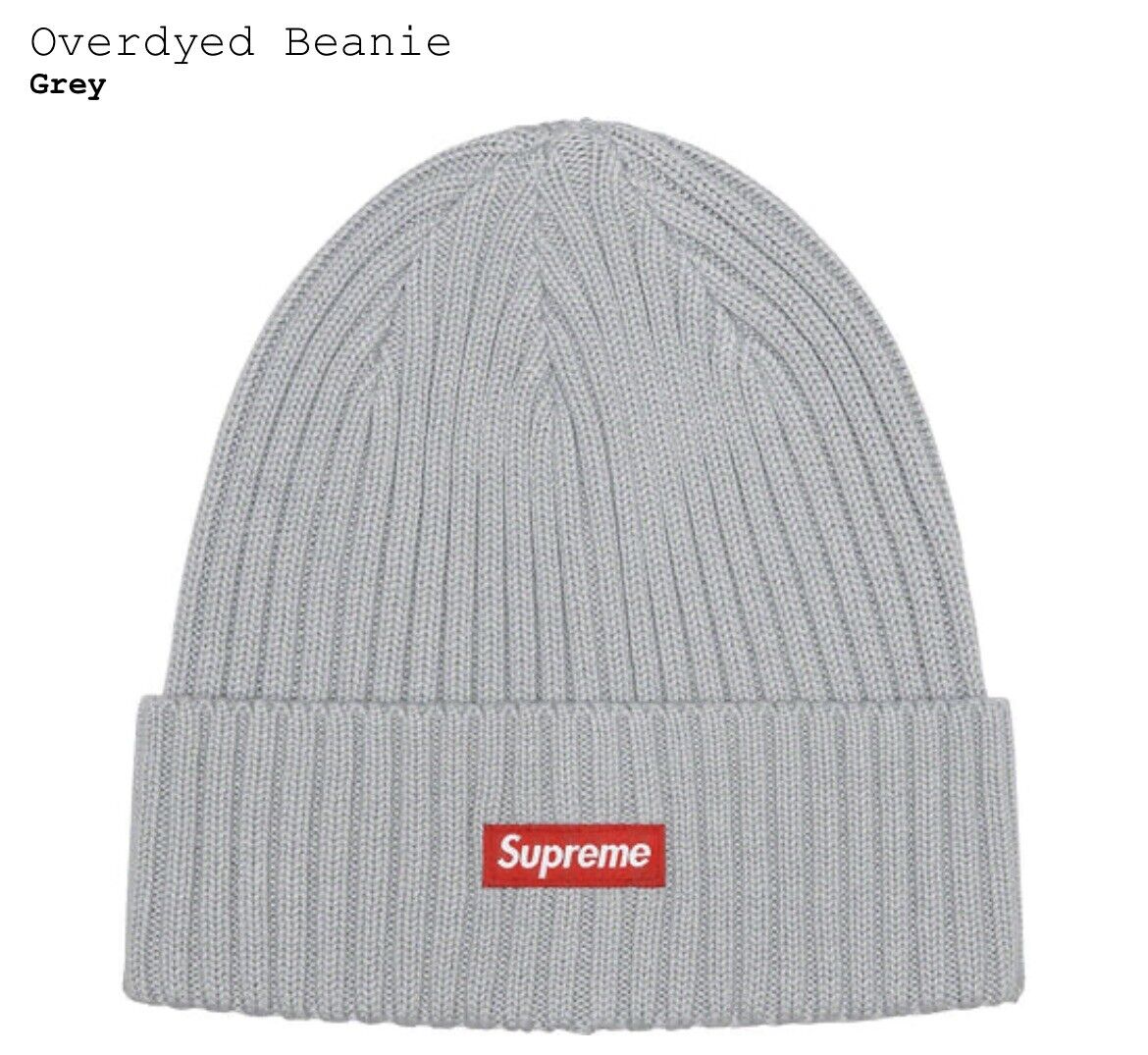 Supreme Men's Overdyed Beanie