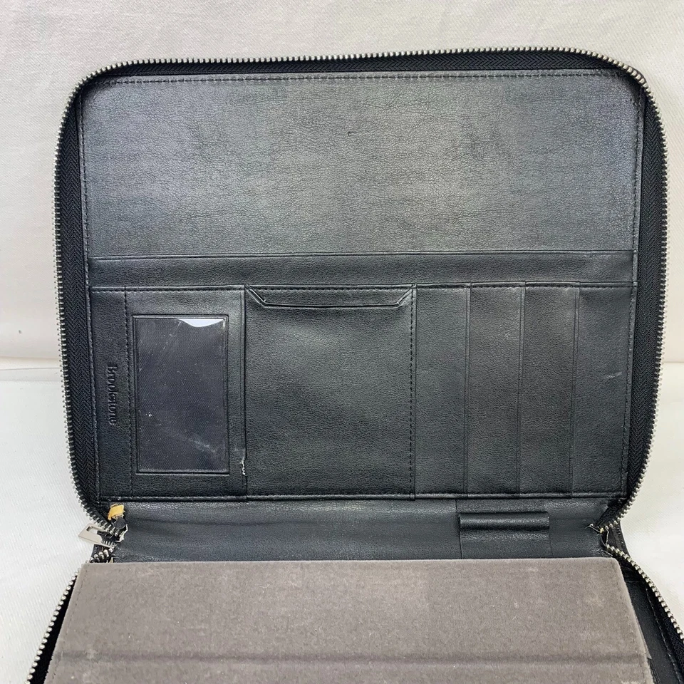 Cartera universal para tablet Brookstone, funda de mesa extraíble, trabajo con cremallera Foto 4 de 4