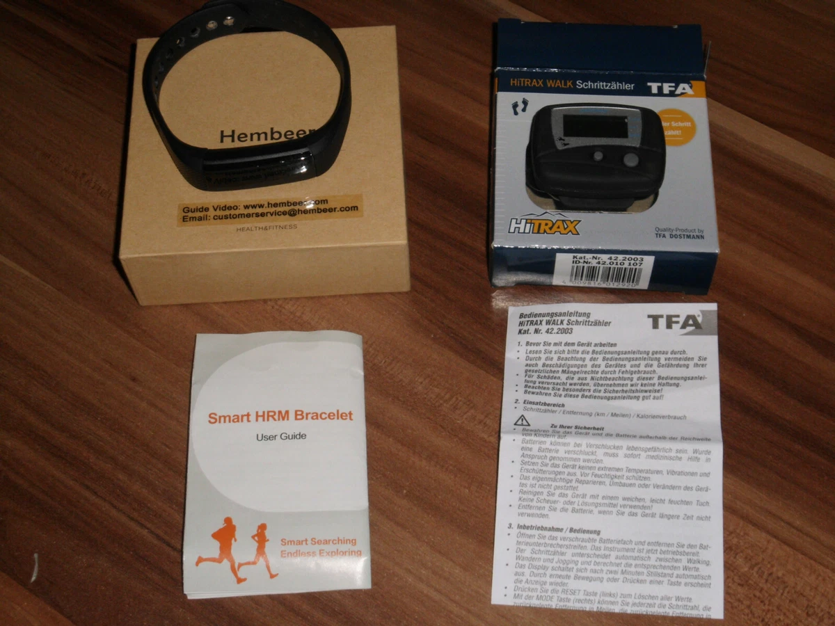 Fitness tracker smart shop hrm bracelet