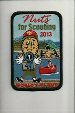 2013 World's # 1 Nut Nuts for Scouting patch