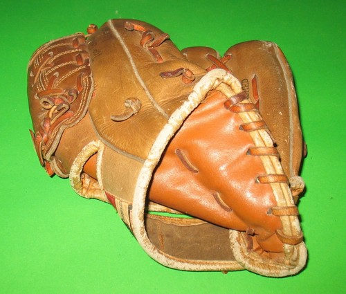 Vintage Hutch Model 50 Baseball Glove RHT Leather 10" Flare Flex Design Korea - Picture 4 of 9
