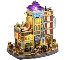 Lemax 2024 The Haunted Hotel Haven #45220 Spooky Town Brand New Animated