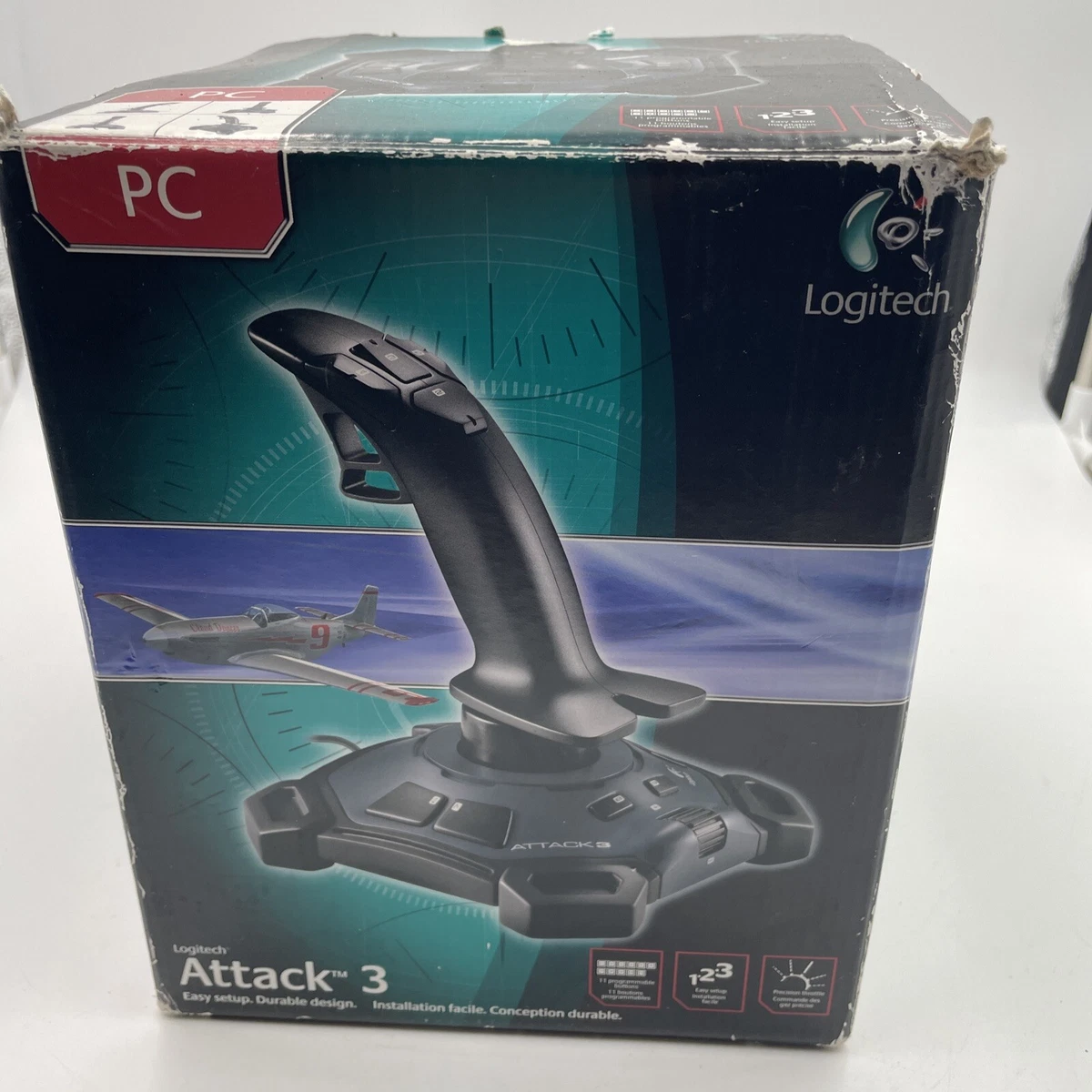 Logitech Attack 3 Button Layout