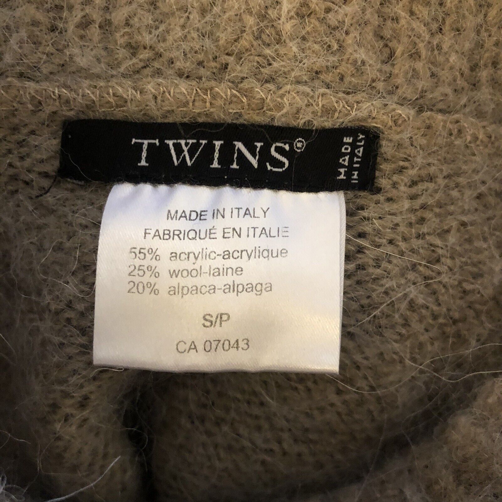 WOMANS "Twins" TURTLE NECK SWEATER MADE IN ITALY … - image 4