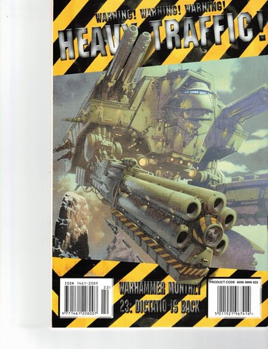 WARHAMMER MENSILE N. 22 GIOCHI OFFICINA SETTEMBRE 1999 - Foto 2 di 2