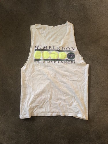 Vintage Wimbledon T-Shirt - Hand Cut 