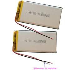 3.7V 4000mAh 14.8Wh 6050105 Li Battery Lipo For Baby Monitor GPS PSP Tablet PC