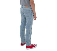 Levi  s Boys 502 Taper Regular Sz 14 R 29X30 Light Wash Denim Logo Jeans 27X27