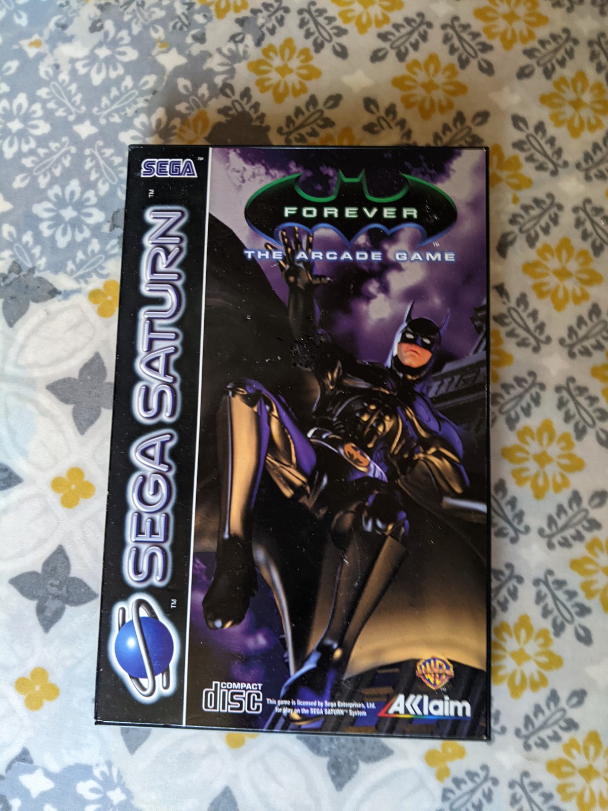 Batman Forever The Arcade Game Sega Saturn Pal