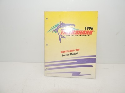 1996 TIGERSHARK MONTA CARLO 900 Watercraft Service Repair Shop Manual