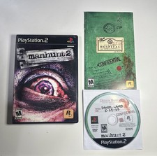 Manhunt 2 (Sony PlayStation 2 PS2, 2007) Complete CIB - Tested