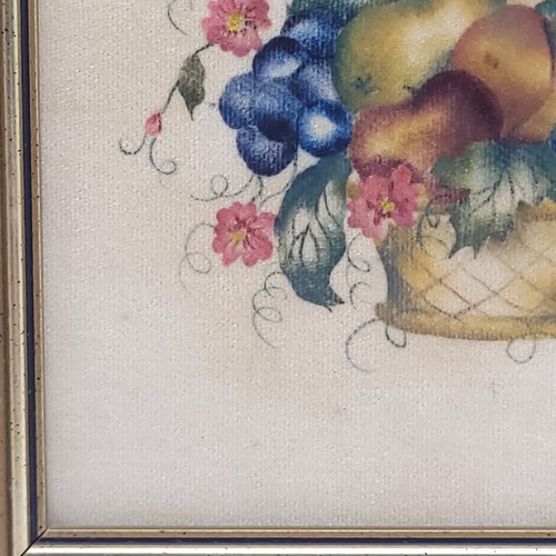 Dos pinturas de teoremas pintadas a mano por Maura Campbell Hingham MA 7x7 enmarcadas en excelente estado - Imagen 9 de 18