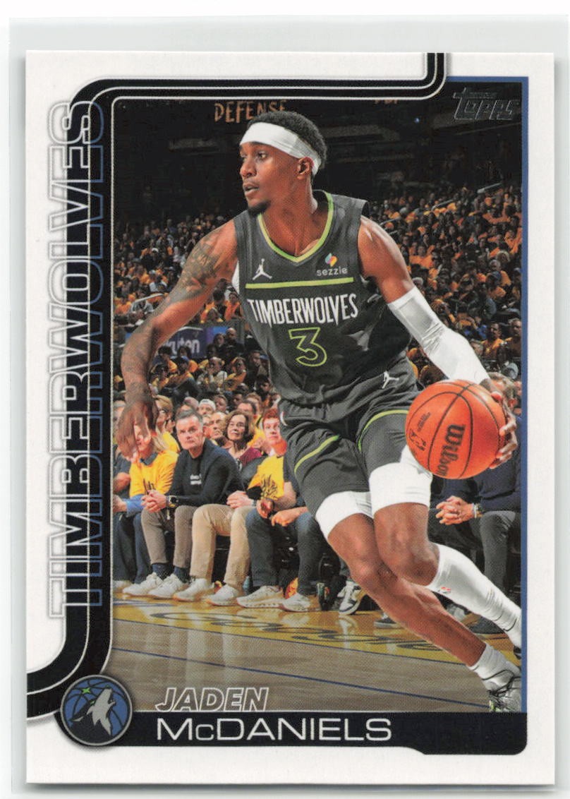 2025-26 Topps Flagship Jaden McDaniels #248 Timberwolves | eBay