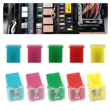 10PCS Box Shaped Fuse Kit,Durable Fuses Automotive Kit (20A,30A,40A,50A,60A-2 of