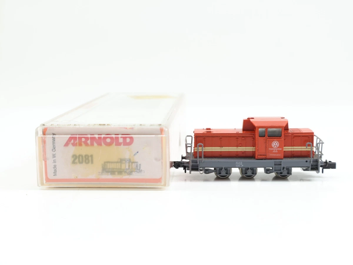 Arnold N 2081 Diesellok "Volkswagenwerk A.G." orange BR 879-479 / Simplex OVP