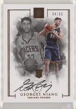 2016-17 Panini Impeccable Rookie Auto 84/99 Georges Niang #135 Auto 00am