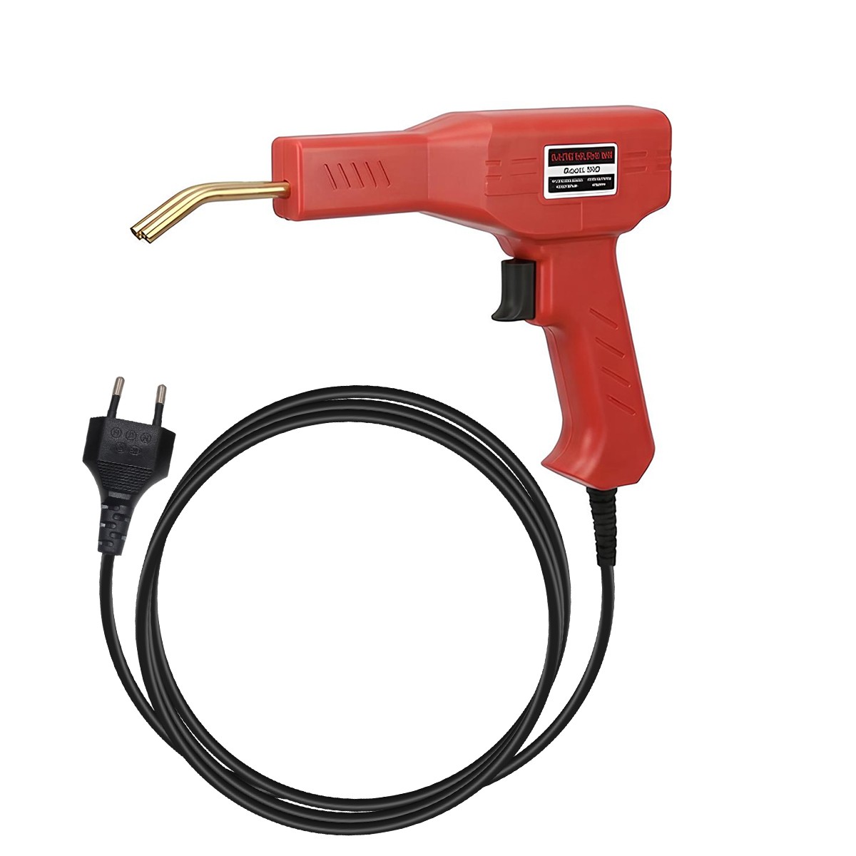 Pistolet à souder le plastique 50W avec kit complet d'accessoires de réparation