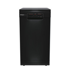 Image of Candy CDPH2L1049B Slimline 10 Place Setting Dishwasher in Black 54791