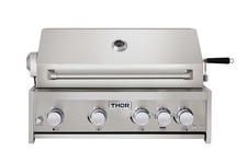 Thor Kitchen MK04SS304 32 Inch 4-Burner Built...
