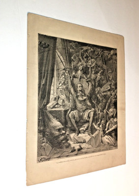 Gustave Dore/H Pisan ~ Don Quixote Antique Illustration