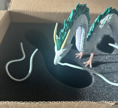 Haku Dragon Spirited Away Studio Ghibli Park Figure-Opened, Damaged-DESCRIPTION - Picture 5 of 10