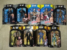 AEW Jazwares Wrestling Figure Lot LJN Unmatched Jade Cody Punk Cage Blade Gunn